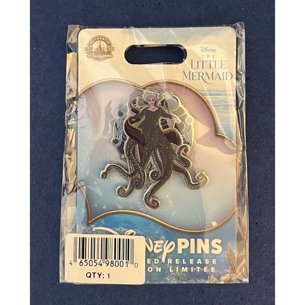 Disney 2023 Ursula Live Action Movie 3D Pin on Pin Limited Release - Picture 3 of 5